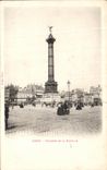 VINTAGE POSTCARD Paris Column Of the Bastille