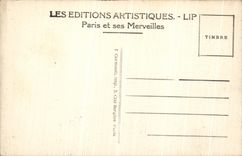 VINTAGE POSTCARD Paris Towards L Avenue of the Champs Elysees and L avenue of Friedland