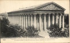 VINTAGE POSTCARD Paris the Madeleine