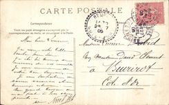 VINTAGE POSTCARD Paris Triumph of the Republic Lion