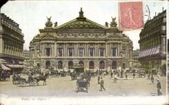 VINTAGE POSTCARD Paris Operated