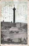 VINTAGE POSTCARD Paris the Bastille and the Column of July