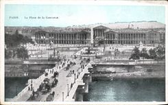 CPA Paris La Place de La Concorde