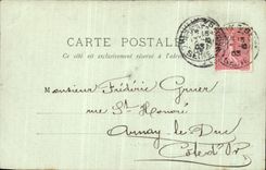 VINTAGE POSTCARD Paris the Bois de Boulogne the Cascade