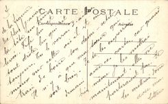 VINTAGE POSTCARD Paris Chaumont Hillocks the View point