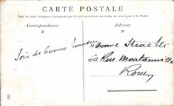 VINTAGE POSTCARD Paris the Stock Exchange