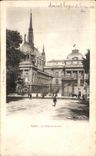 VINTAGE POSTCARD Paris Law courts