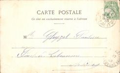 VINTAGE POSTCARD Paris Law courts