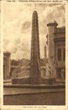 VINTAGE POSTCARD Paris Fountain De Lalique Fair decorative Arts