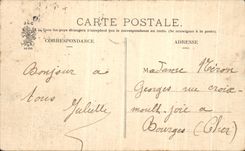 VINTAGE POSTCARD Paris Avenue of L Operated