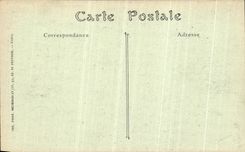 VINTAGE POSTCARD Paris Sainte Vault Gate of the high Vault last Judgment