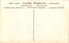 VINTAGE POSTCARD Interior Paris of Sainte the Vault the Reliquary