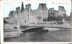 CPA Paris L Hotel de Ville