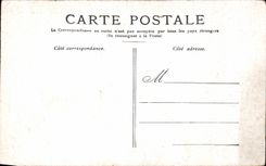 VINTAGE POSTCARD Paris L Town hall