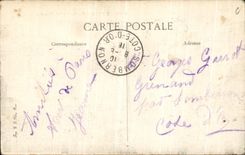 VINTAGE POSTCARD Paris Carries Holy Martin