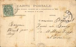VINTAGE POSTCARD Paris Palate Of Luxembourg