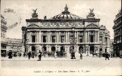 VINTAGE POSTCARD Paris L Operated