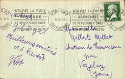 VINTAGE POSTCARD Paris L Operated