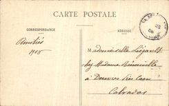 VINTAGE POSTCARD Paris the Boulevards Carries St Martin