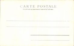 VINTAGE POSTCARD Paris the Louvre and the Seine seen of the Bridge of Arts