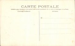 VINTAGE POSTCARD Paris Basitique of the Sacring Heart of Montmartre Public garden St Pierre and Provisional Abri of the Savoyard one