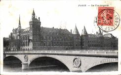 VINTAGE POSTCARD Paris the Caretaker s lodge