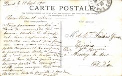 VINTAGE POSTCARD Paris the Caretaker s lodge