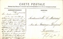 VINTAGE POSTCARD Paris Carries Holy Denis