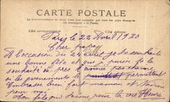 VINTAGE POSTCARD Paris L Operated