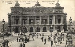 VINTAGE POSTCARD Paris L Operated