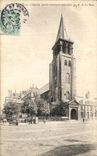 VINTAGE POSTCARD Paris L Church Saint Germain Of Near