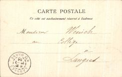 VINTAGE POSTCARD Paris Places Republic