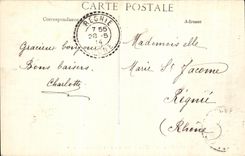 VINTAGE POSTCARD Paris Seen from of Pavillon de Flore