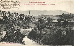 CPA Les Basses Pyrenees Oloron Ste Marie Les Gaves D Aspe Et D Oloron 