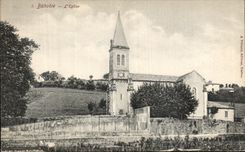 VINTAGE POSTCARD Behobie L Church