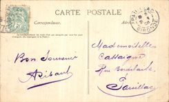 VINTAGE POSTCARD Surroundings Of Pau Lescar the Cathedral