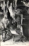 VINTAGE POSTCARD Caves of Betharram Entered of the Big room