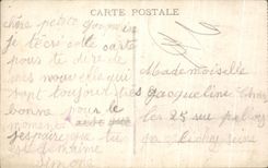 VINTAGE POSTCARD Hendaye L Avenue of the Palm trees and the Eskualduna Galleries