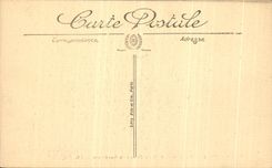 VINTAGE POSTCARD Hendaye View of Notre Dame of the Guadeloupe