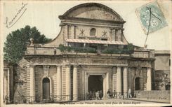 VINTAGE POSTCARD Bayonne the Old man Reduces dimension face of Saint Spirit