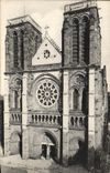 VINTAGE POSTCARD Bayonne Church Saint Andre