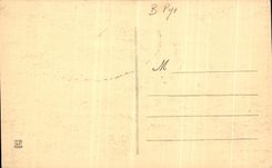 VINTAGE POSTCARD Museum Bayonne Basque the Room To be slept