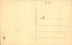 VINTAGE POSTCARD Museum Bayonne Basque the Kitchen Earthenware