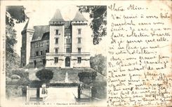 VINTAGE POSTCARD Pau Castle D Henri IV