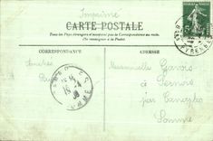 VINTAGE POSTCARD Pau the Chain of the Pyrenees