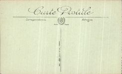 VINTAGE POSTCARD Pau Seen Towards the Chain Of the Pyrenees Taken Of the Holy public garden Martin