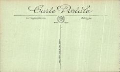 VINTAGE POSTCARD Pau Seen Towards the Chain Of the Pyrenees Taken Of the Holy public garden Martin