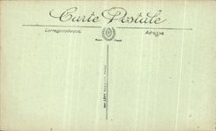 VINTAGE POSTCARD Pau Peak Of the South Of the Boulevard Of the Pyrenees