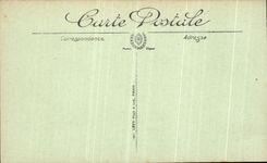 VINTAGE POSTCARD Pau the Large Reception room