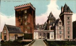 VINTAGE POSTCARD Pau the Castle